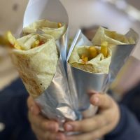 ساندوتش بطاطس موتزريلا