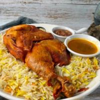 وجبة لحم مندى فاخرة