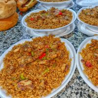 أرز أبيض أو خلطة بانية