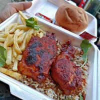 وجبة فراخ فرن (نص ورك)