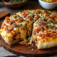 فطيرة بسطرمة
