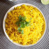 طبق ارز بسمتی